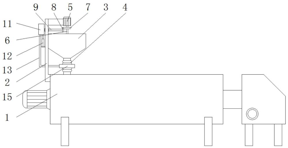 一种热固性粉末涂料生产用双螺杆挤出机的制作方法