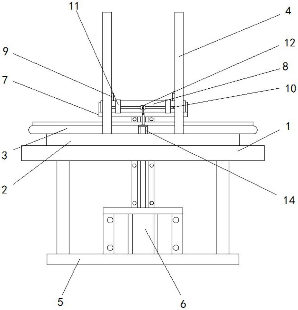 一种电子元件生产用缓冲装置的制作方法