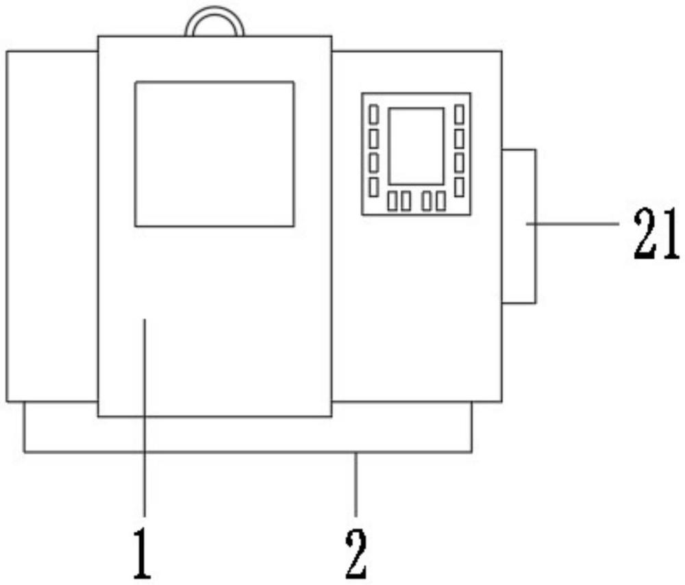 一种具有冷却液回收构件的数控铣床的制作方法