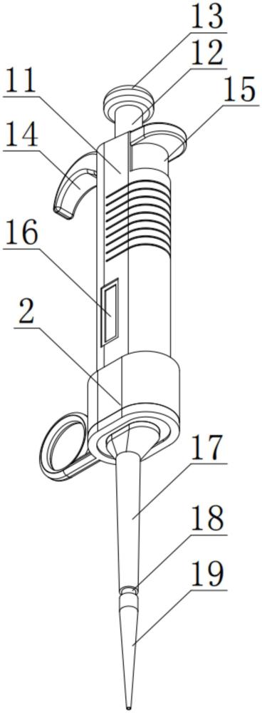 一种玻璃清洗剂检测用移液器的制作方法