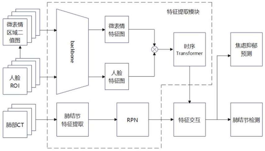 一种基于多任务学习的肺结节合并焦虑抑郁初筛方法与流程