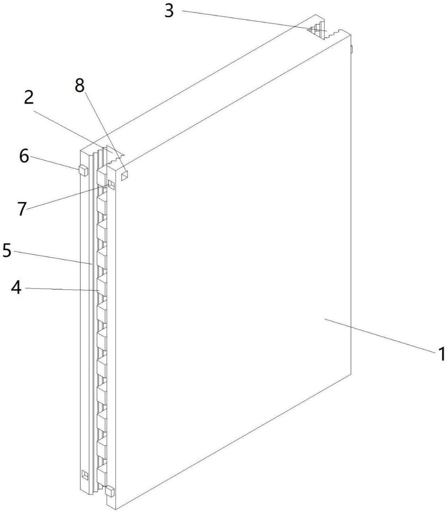 一种预制混凝土结构墙简易接口的制作方法
