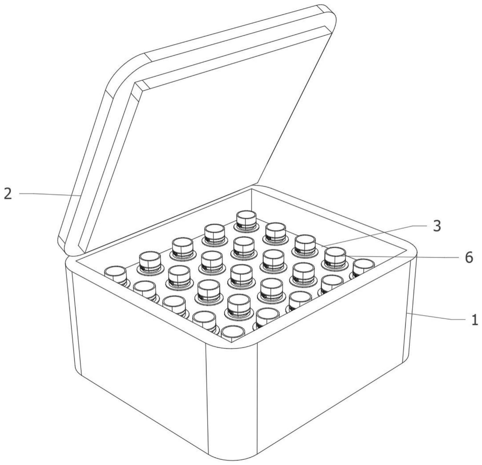 一种病毒采样管及病毒采样管存储盒的制作方法