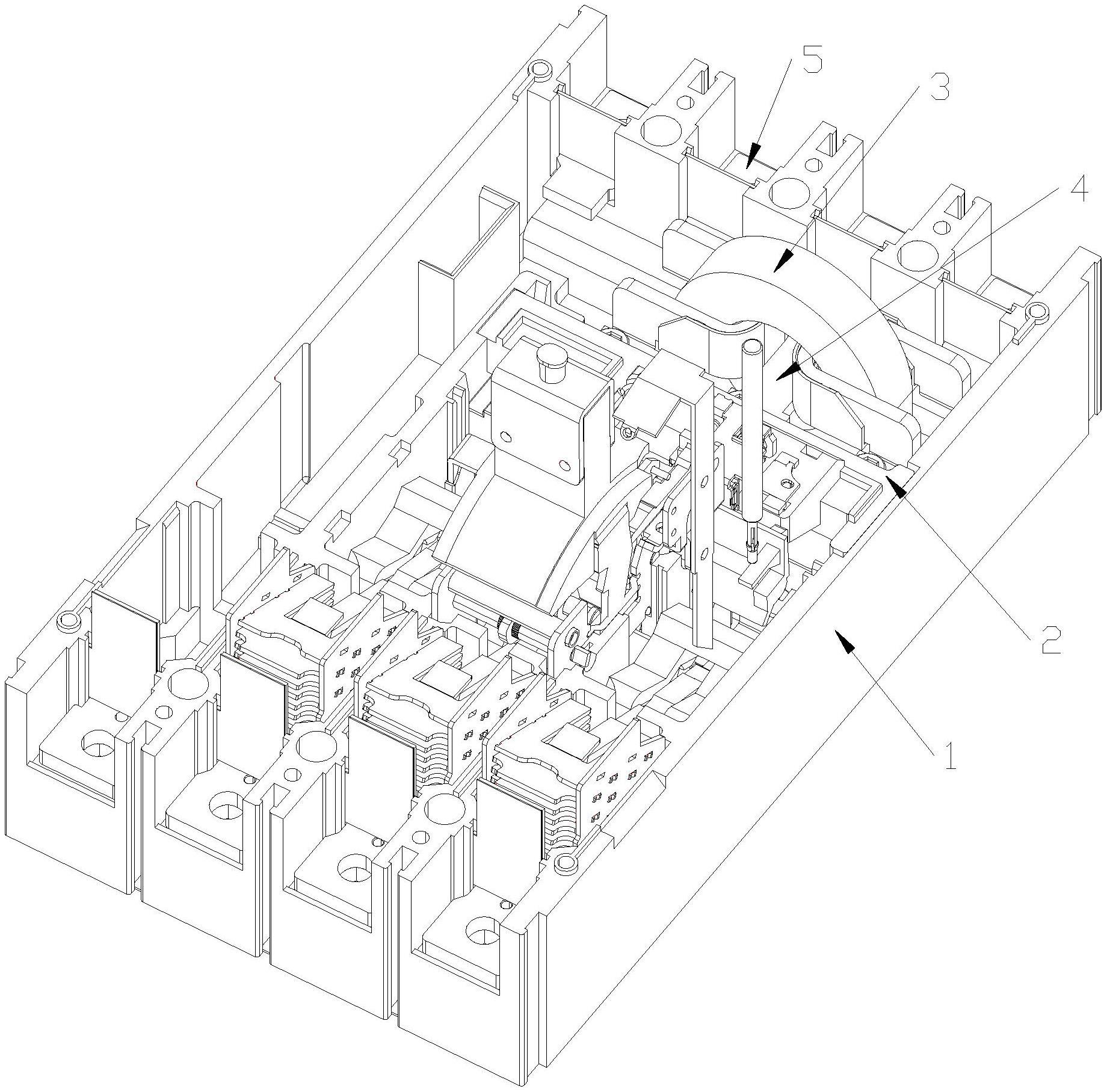 一种便于安装的塑壳式断路器导体绝缘结构的制作方法