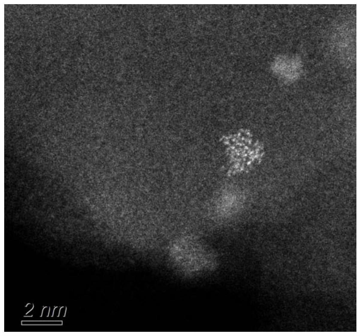 一种沸石分子筛负载铂单原子团簇催化剂及其制备方法和应用