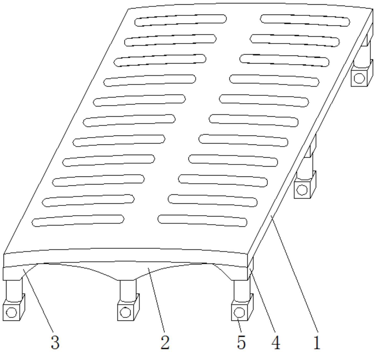 一种具有抗震结构的篦冷机篦板的制作方法