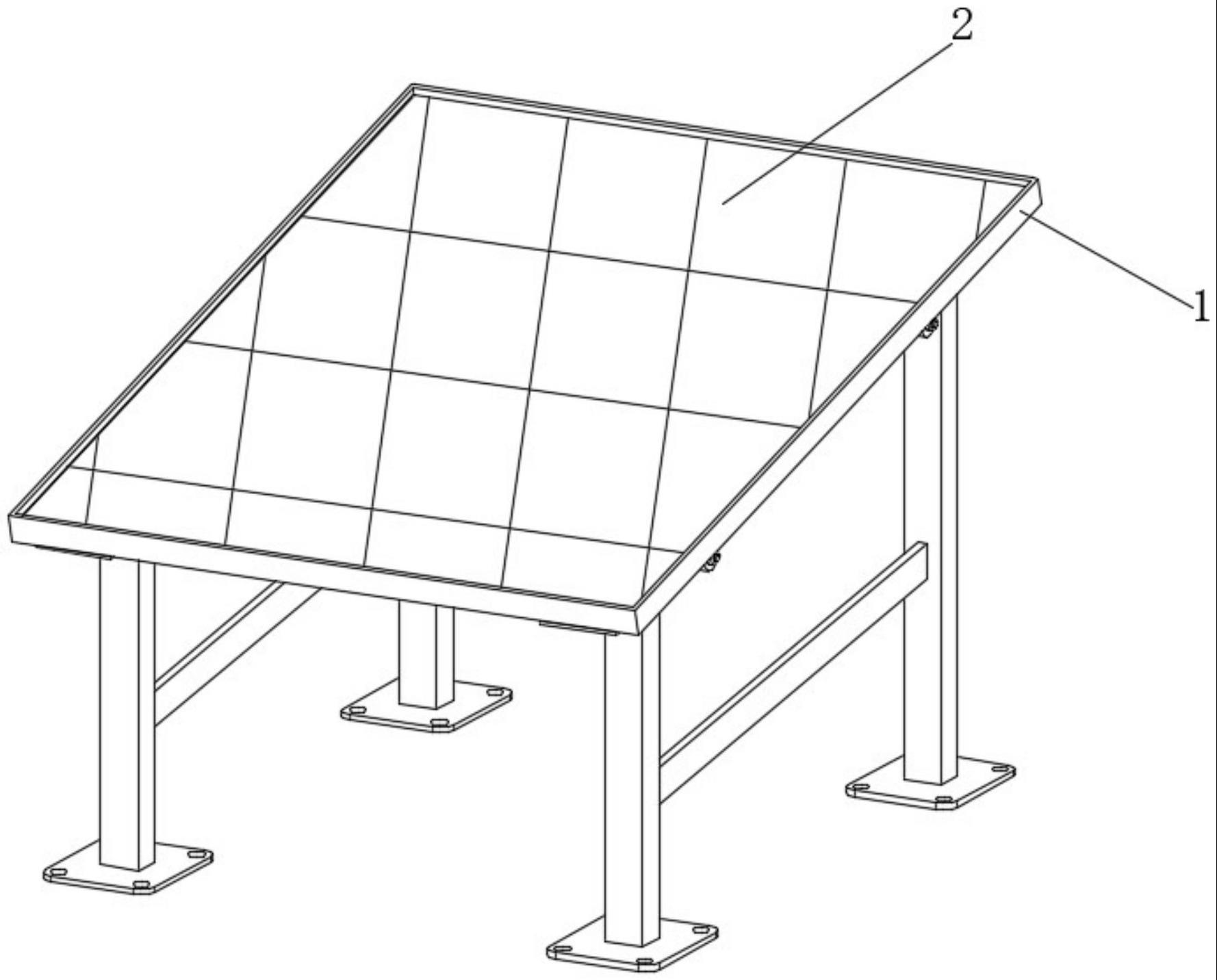 一种太阳能发电光伏板固定装置的制作方法