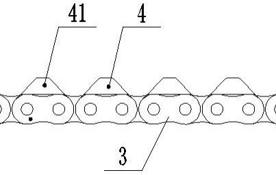 一种宽视野管路布局的叉车三级门架的制作方法