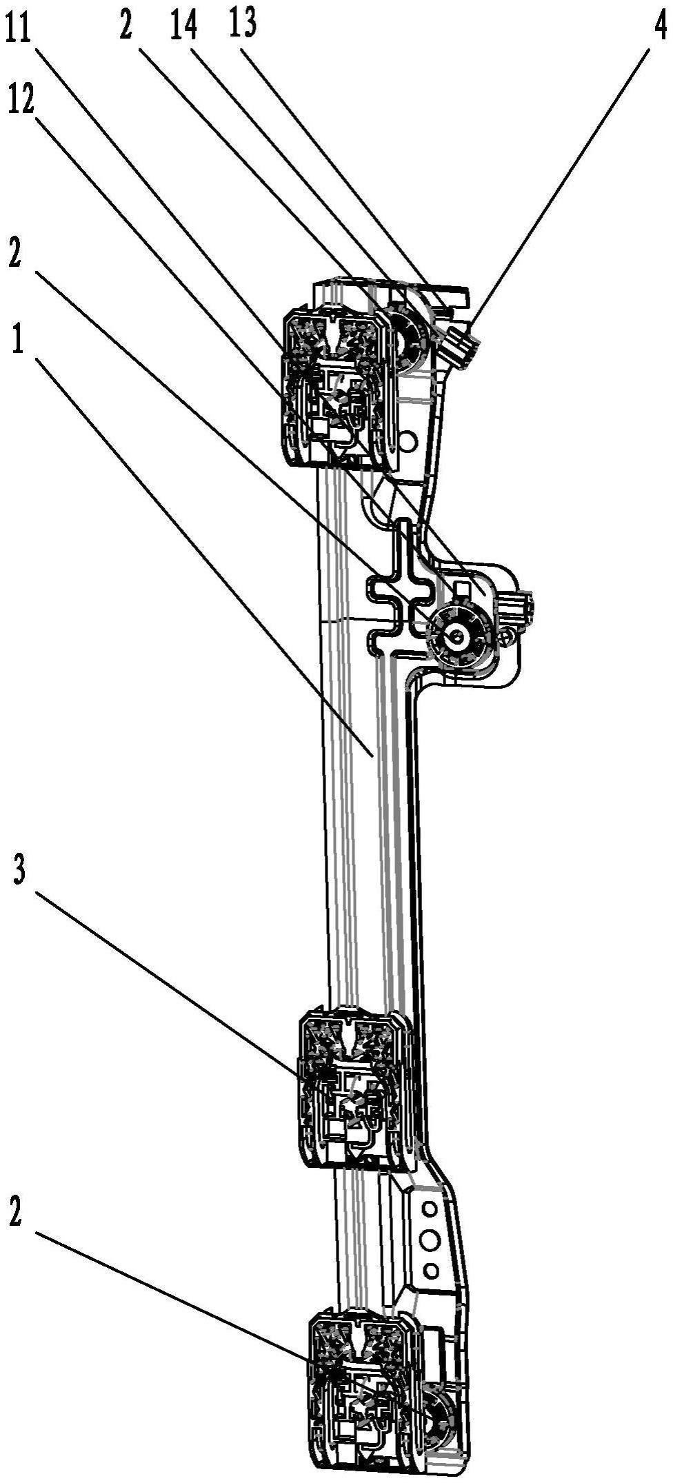 具有钢索辅助装置的升降器导轨的制作方法