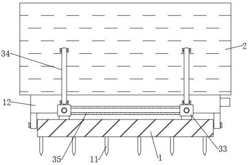 一种高度可调节的建筑工程用基坑支护结构的制作方法