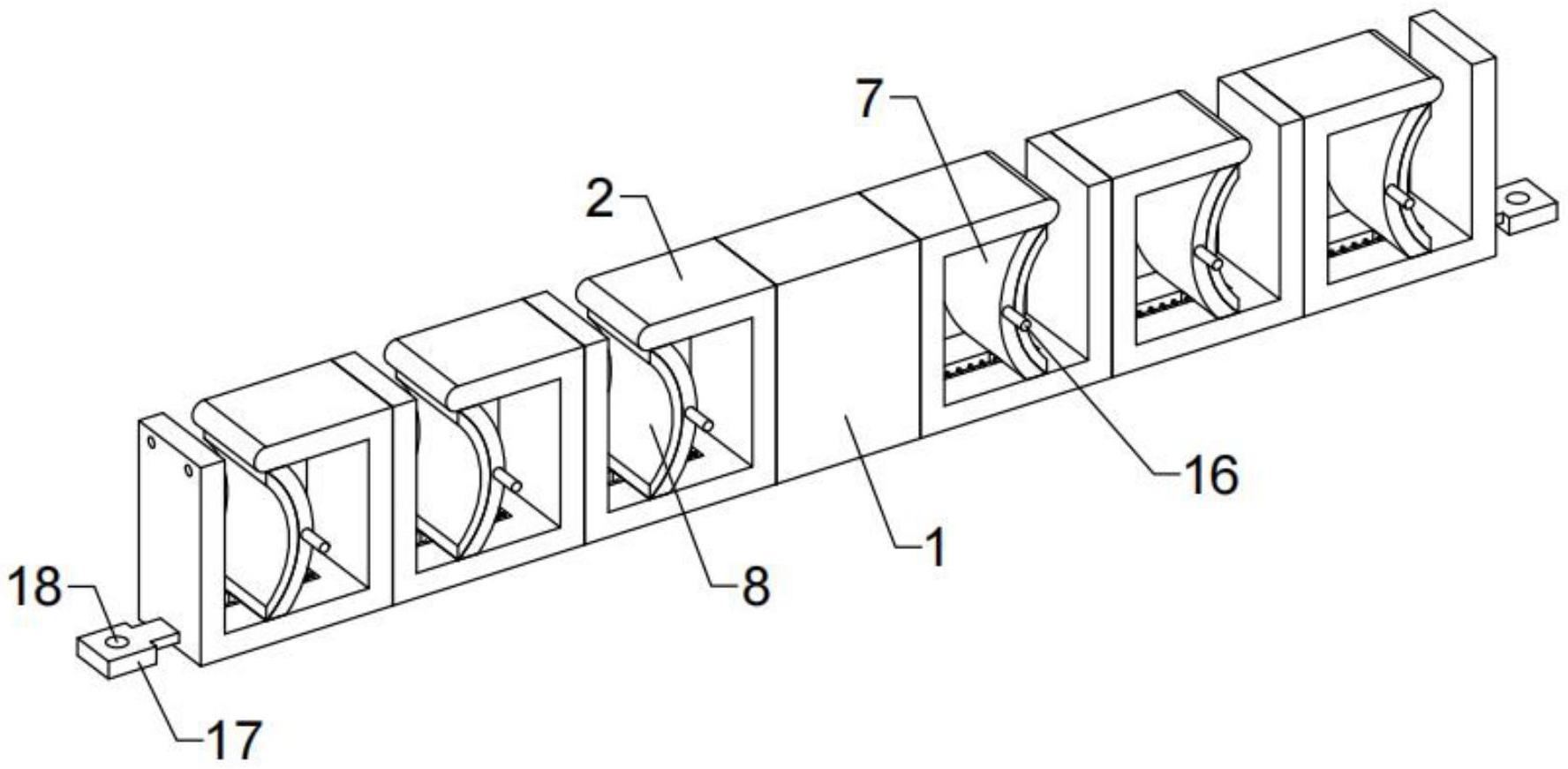 一种计算机网线布线固定装置的制作方法
