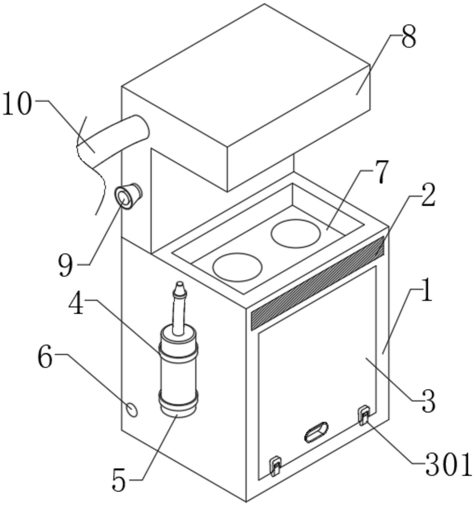 一种安全炉具柜的制作方法