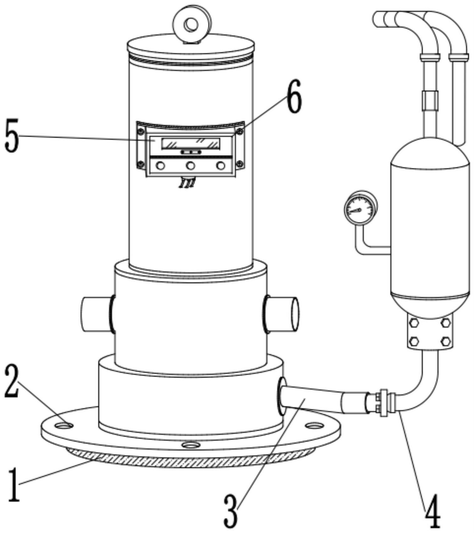 一种压缩机吸排气管总成结构的制作方法