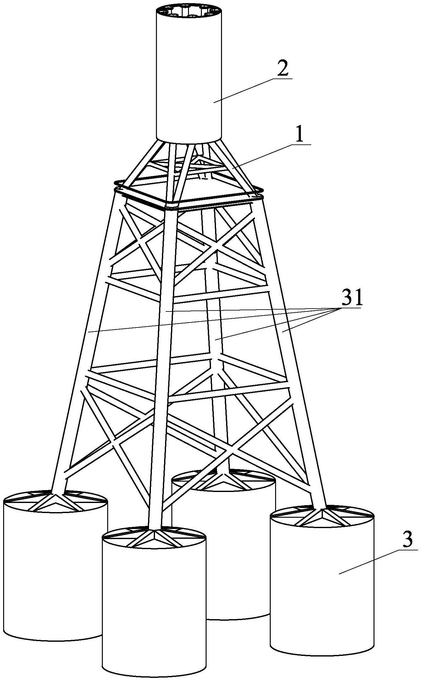 一种适用于导管架风机基础的钢管混凝土塔筒连接结构的制作方法