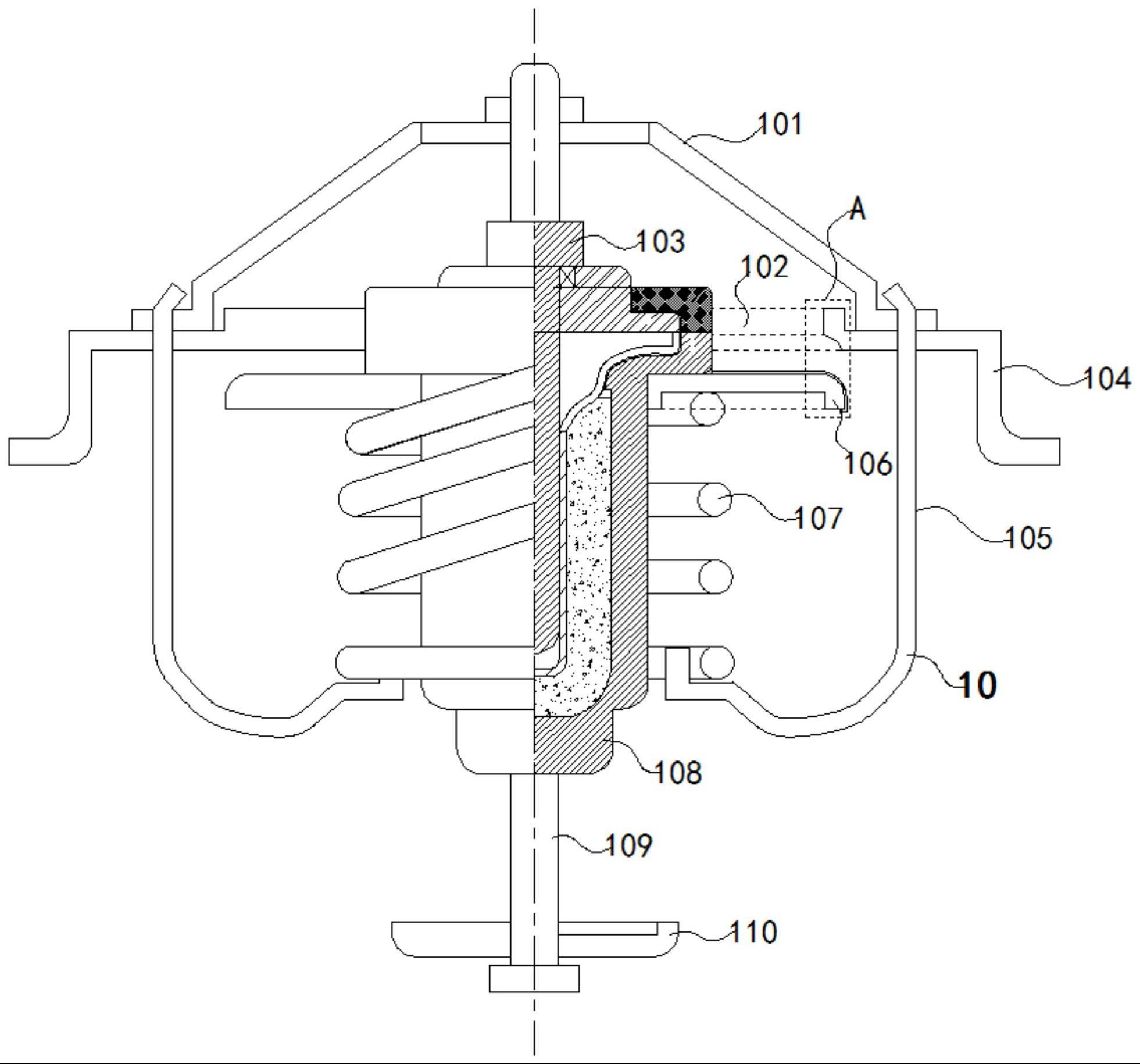 一种发动机冷却系统及节温器结构的制作方法
