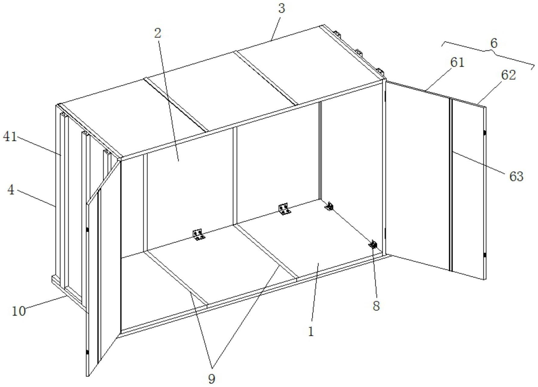 一种拼接式密封开关柜壳体结构的制作方法