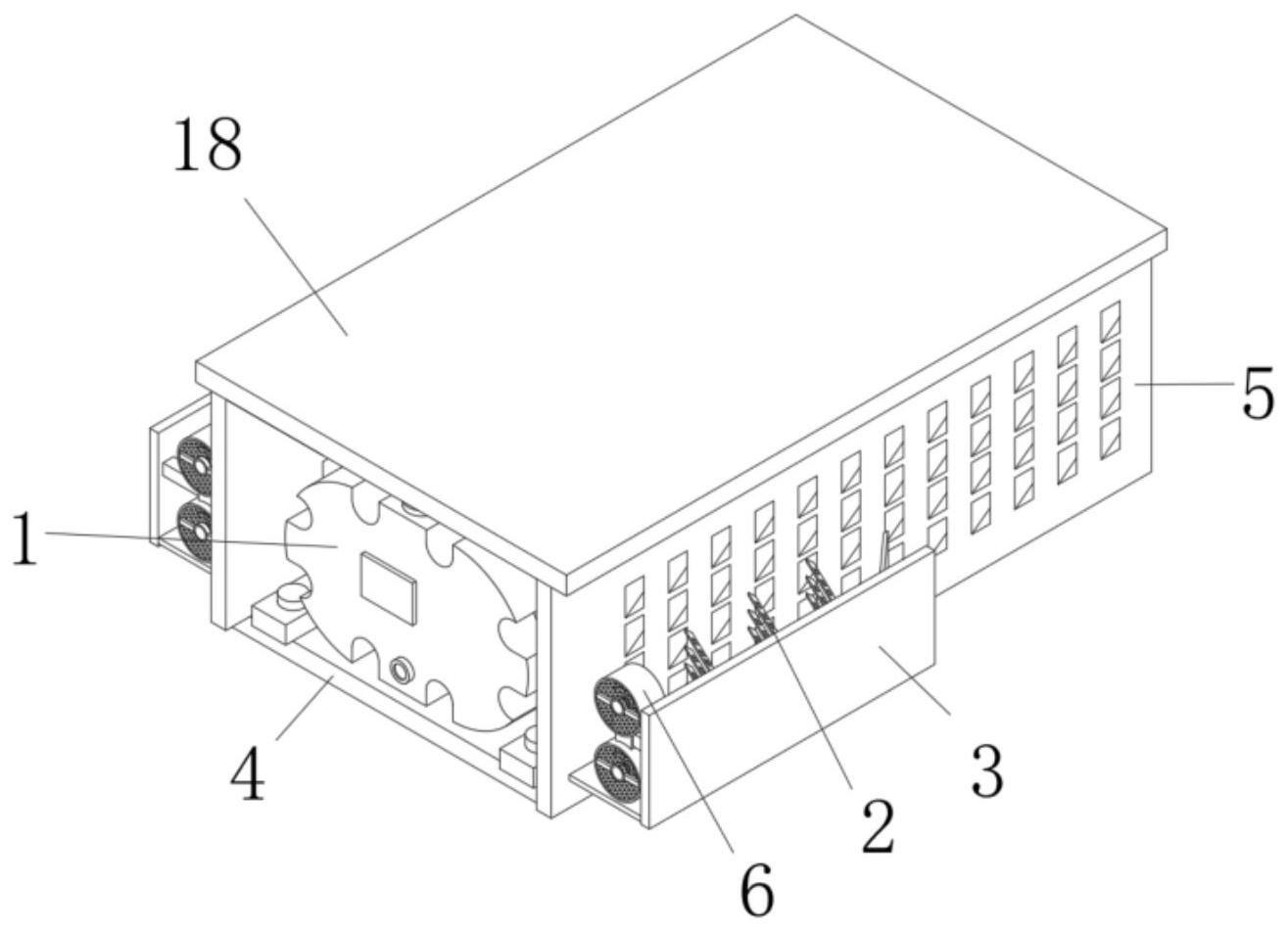 具有散热功能的干式真空泵用外壳的制作方法