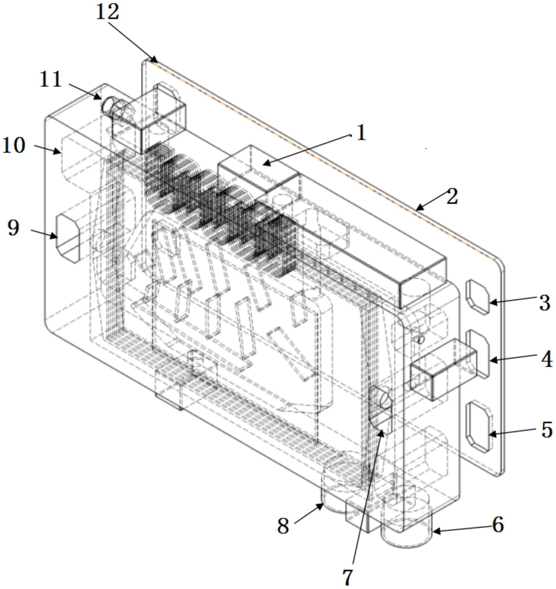 一种燃料电池集成式电堆端板结构的制作方法
