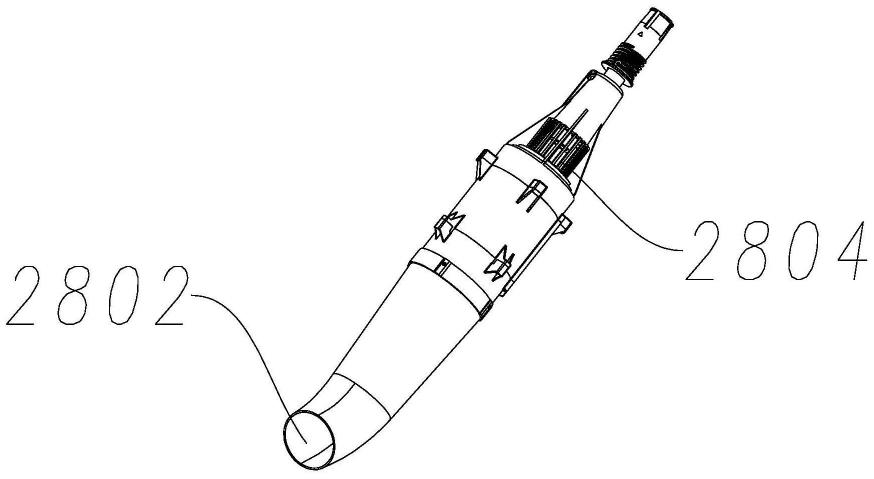 一种动力前置吹风结构及带有该吹风结构的吹风机的制作方法