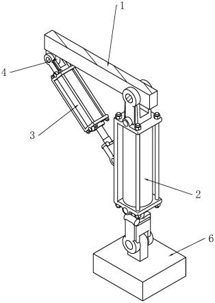 一种液压传动的悬挂支架的制作方法