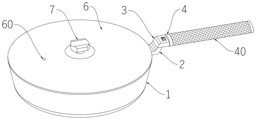一种具有夹紧和拆卸功能的煎锅的制作方法