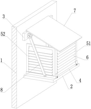 空调护栏百叶的制作方法