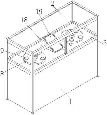 一种展示柜及显示屏的制作方法