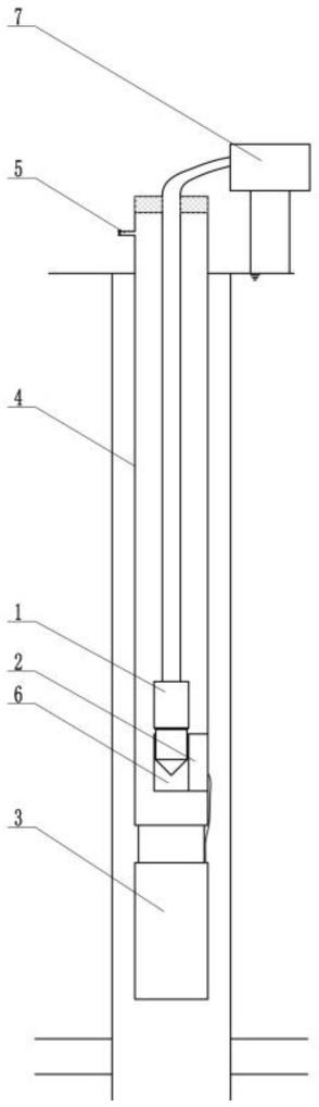 一种井下潜油泵的电机相连的电缆湿接头与井上连接结构的制作方法