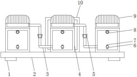 一种氧气压缩机用的氧气分段压缩装置的制作方法