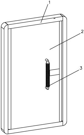 一种平开门防夹装置的制作方法