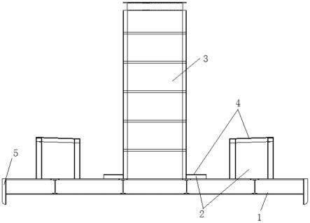 一种装配式建筑大体积异形飘窗pc构件运输架的制作方法