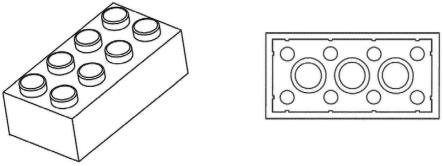 由回收的ABS材料制成的玩具搭建砖块的制作方法