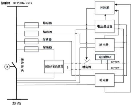 一种直流母线残压释放系统的制作方法