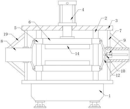 一种框架式双动薄板拉伸液压机的制作方法