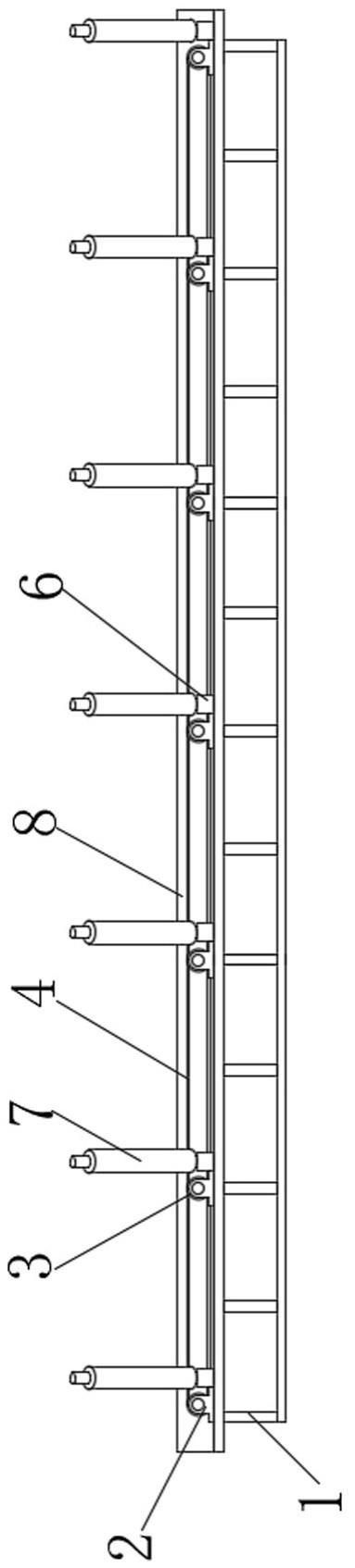 用于高频钢管焊接生产线的钢管输送机构的制作方法