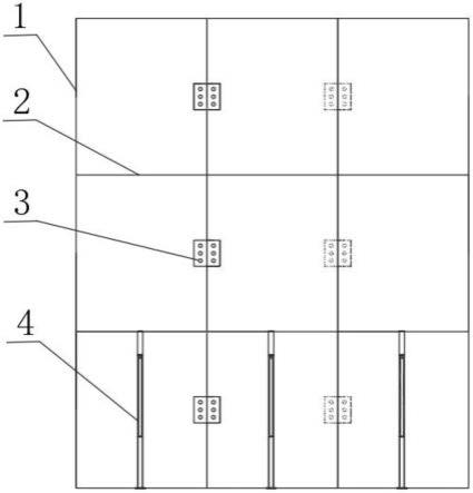 一种用于地铁运营线施工用的便携式围挡的制作方法