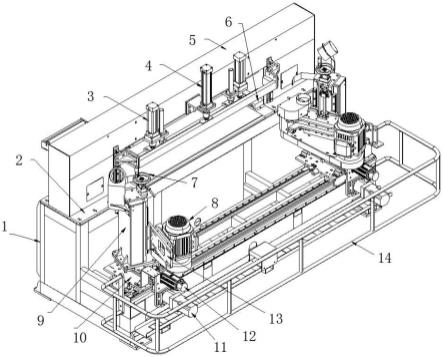 一種建材用雙機(jī)頭開槽機(jī)的制作方法