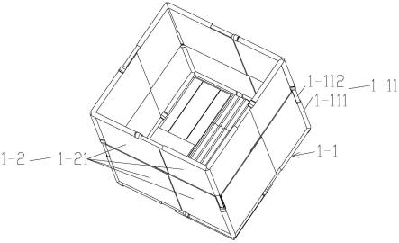 一种收纳空间可调的储物箱的制作方法