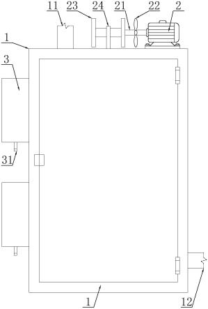 一种利用煤矸石固废生产空心砖用除尘设备的制作方法