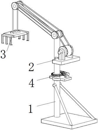 一种建筑施工外墙用吊装机