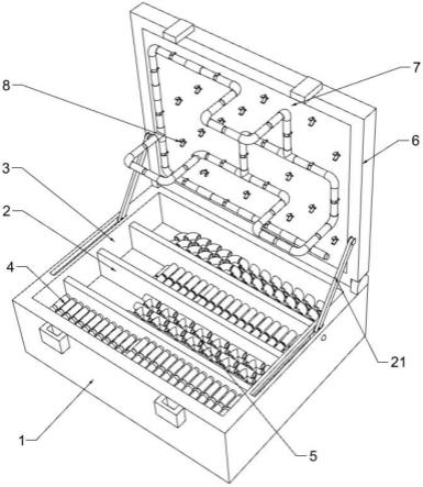 一种暖通管设计用新型模拟排管模型的制作方法