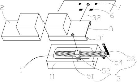 一种建筑接缝密封胶形变疲劳测试装置的制作方法