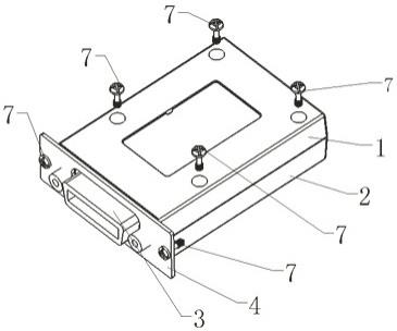 一种端面接口可变的标准体积的卡盒结构的制作方法