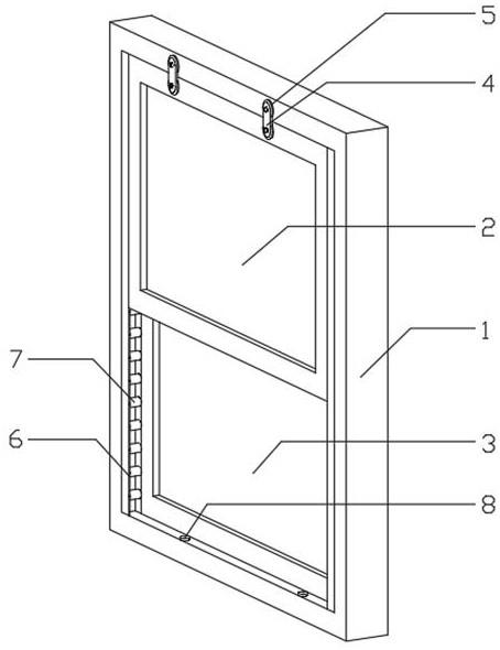 熔断式重力自垂排烟窗的制作方法