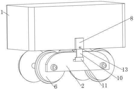 一种用于铁路货车车厢的辅助转向装置的制作方法
