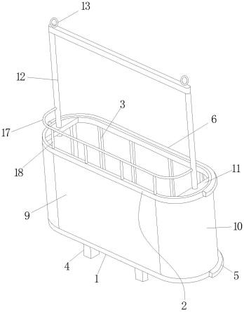 一种建筑外部清理用吊篮的制作方法