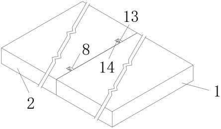 一种建筑墙板的板材平面拼接结构的制作方法