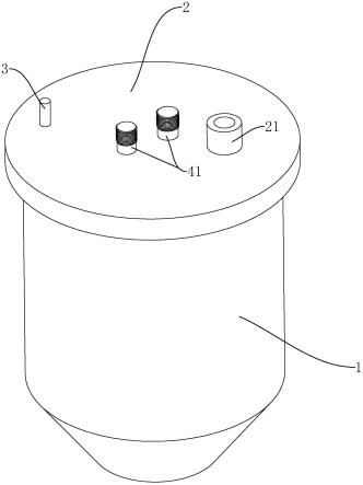 碱性电池生产中热熔胶拉丝熔断用热吹风机构的制作方法