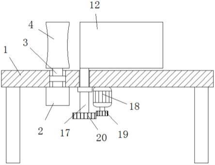 一种建筑材料弯折装置的制作方法