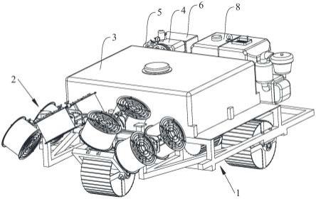 大风量高风速的风送打药机的制作方法
